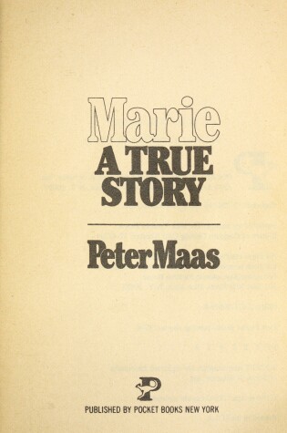 Cover of Marie True Sty