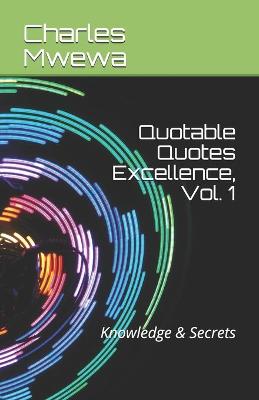 Cover of Quotable Quotes Excellence