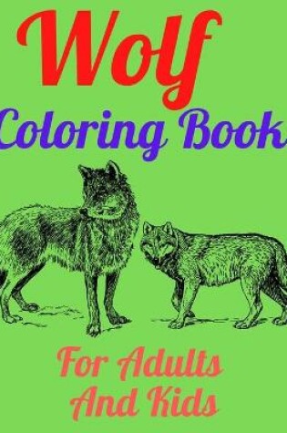 Cover of Wolf Coloring Book