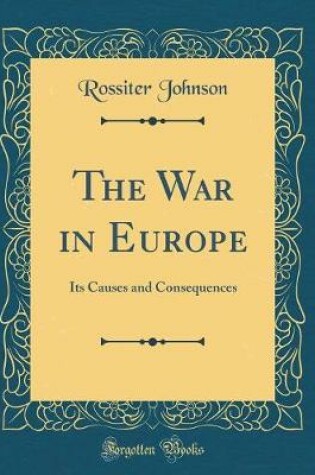 Cover of The War in Europe