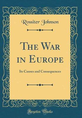 Book cover for The War in Europe