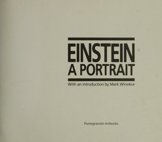 Book cover for Einstein