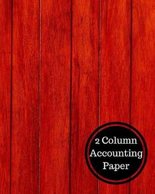 Book cover for 2 Column Accounting Paper