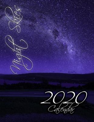 Book cover for Night Skies 2020 Calendar