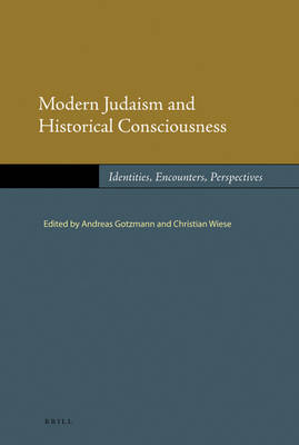 Cover of Modern Judaism and Historical Consciousness
