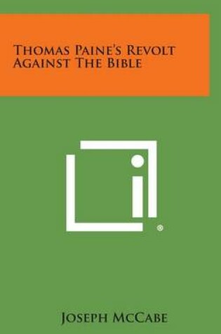 Cover of Thomas Paine's Revolt Against the Bible