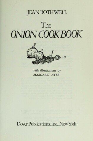 Cover of Onion Cookbook
