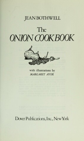 Book cover for Onion Cookbook