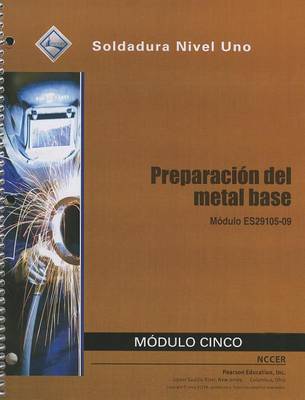 Book cover for ES29105-09 Base Metal Preparation Trainee Guide in Spanish