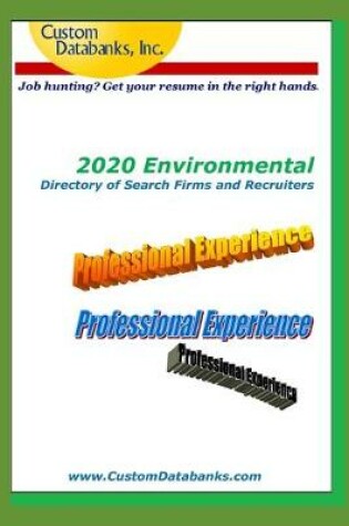 Cover of 2020 Environmental Directory of Search Firms and Recruiters