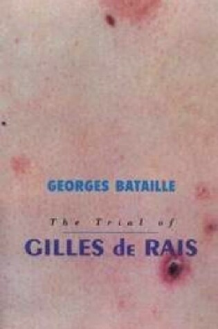 Cover of Trial Of Gilles De Rais