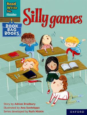 Book cover for Read Write Inc. Phonics: Silly games (Grey Set 7 Book Bag Book 5)