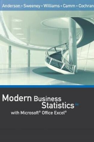 Cover of Modern Business Statistics with Microsoft Office Excel (with XLSTAT Education Edition Printed Access Card)