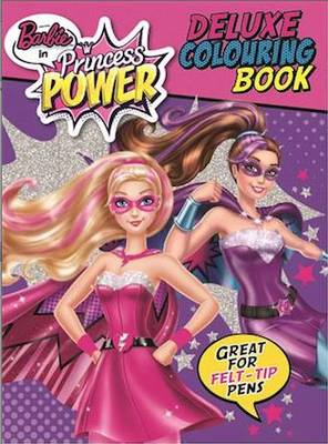 Book cover for Barbie Princess Power Colouring