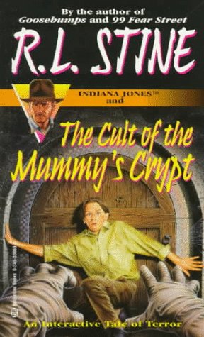 Book cover for Indiana Jones and the Cult of the Mummy's Crypt