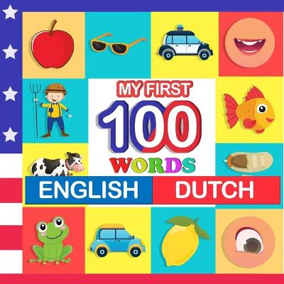 Book cover for my first 100 words English-Dutch