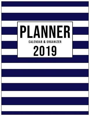 Book cover for Planner Calendar & Organizer 2019