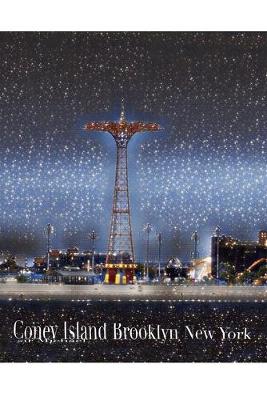 Book cover for coney island Brooklyn New York creative Journal