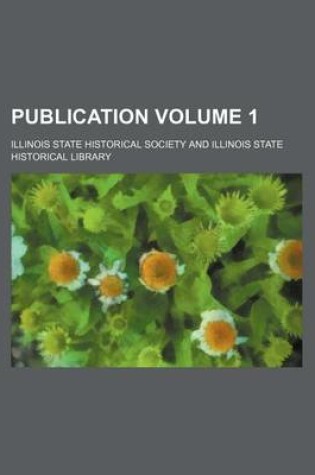 Cover of Publication Volume 1