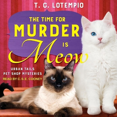 Book cover for The Time for Murder Is Meow