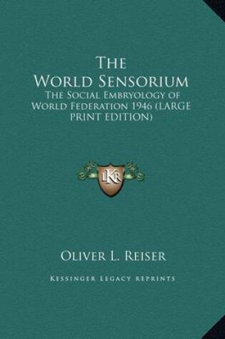 Cover of The World Sensorium