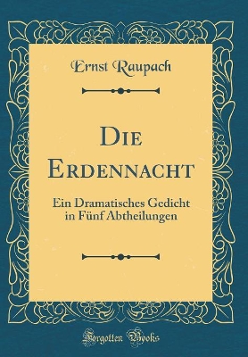 Book cover for Die Erdennacht