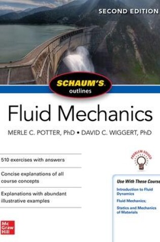 Cover of Schaum's Outline of Fluid Mechanics, Second Edition