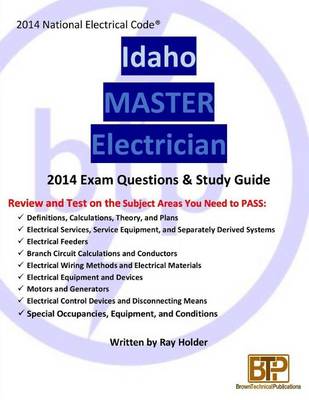 Book cover for Idaho 2014 Master Electrician Study Guide