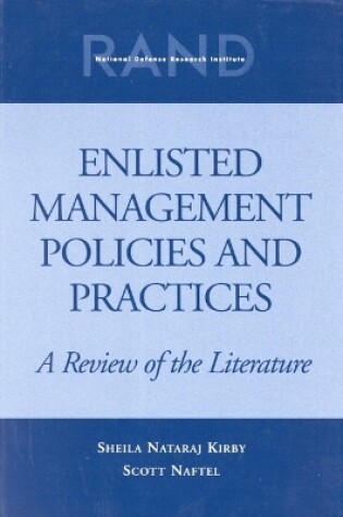 Cover of Enlisted Management Policies and Practices