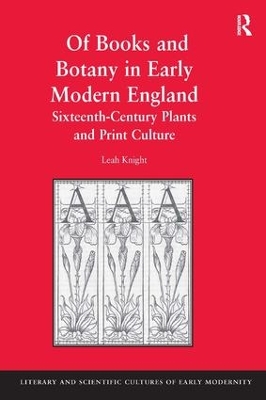 Book cover for Of Books and Botany in Early Modern England