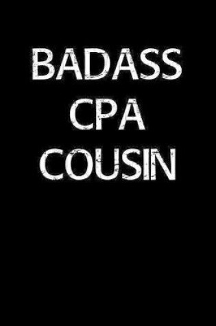 Cover of Badass Cpa Cousin
