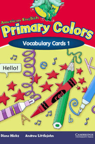 Cover of American English Primary Colors 1 Vocabulary Cards