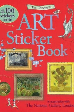 Cover of The Usborne Art Sticker Book