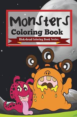 Book cover for Monsters Coloring Book