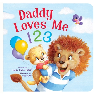 Book cover for Daddy Loves Me 123 Mini