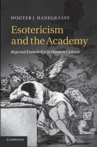 Cover of Esotericism and the Academy