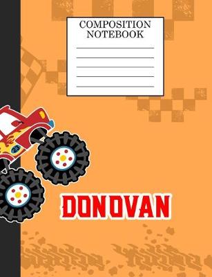 Book cover for Compostion Notebook Donovan
