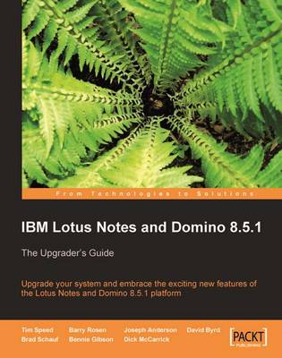 Book cover for IBM Lotus Notes and Domino 8.5.1