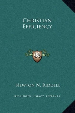 Cover of Christian Efficiency