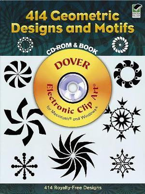 Book cover for 414 Geometric Designs and Motifs