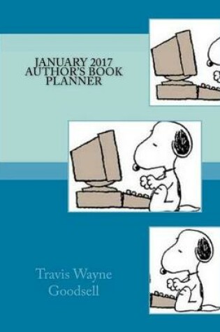 Cover of January 2017 Author's Book Planner