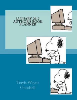 Book cover for January 2017 Author's Book Planner