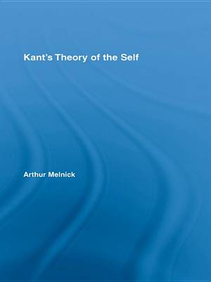 Book cover for Kant's Theory of the Self