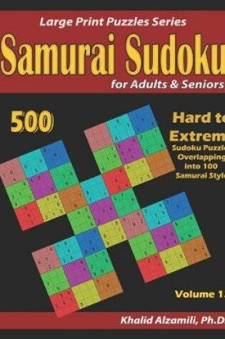 Cover of Samurai Sudoku for Adults & Seniors