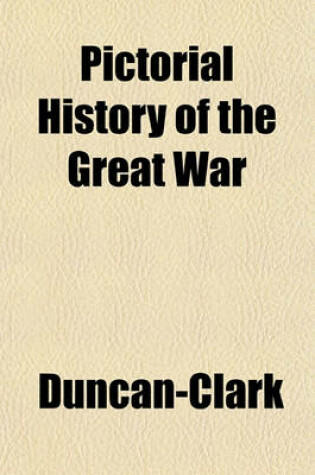 Cover of Pictorial History of the Great War