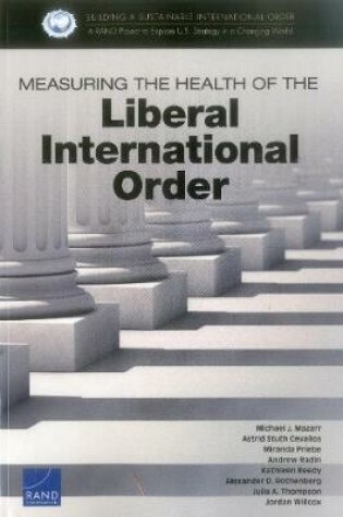 Cover of Measuring the Health of the Liberal International Order