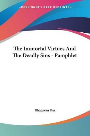 Cover of The Immortal Virtues And The Deadly Sins - Pamphlet