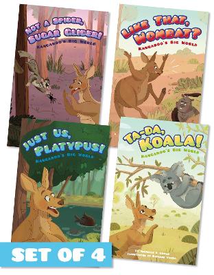 Book cover for Kangaroo's Big World (Set of 4)