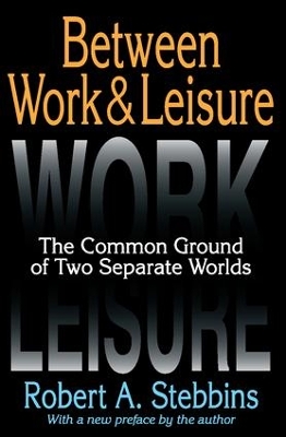 Book cover for Between Work and Leisure