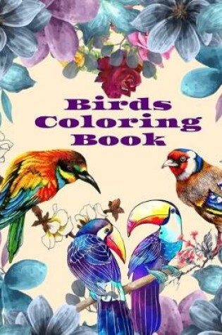 Cover of Birds coloring book